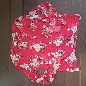 KUT from the Kloth women's 3/4 sleeve sheer top